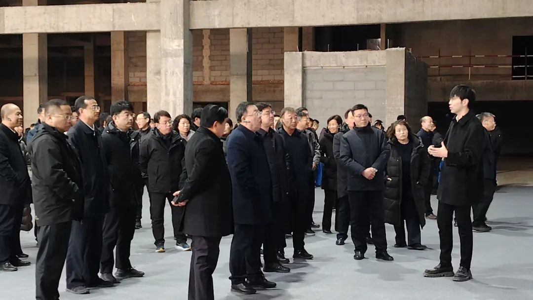 2024下半年泰安市重點項目現場推進會走進韓偉集團泰安項目